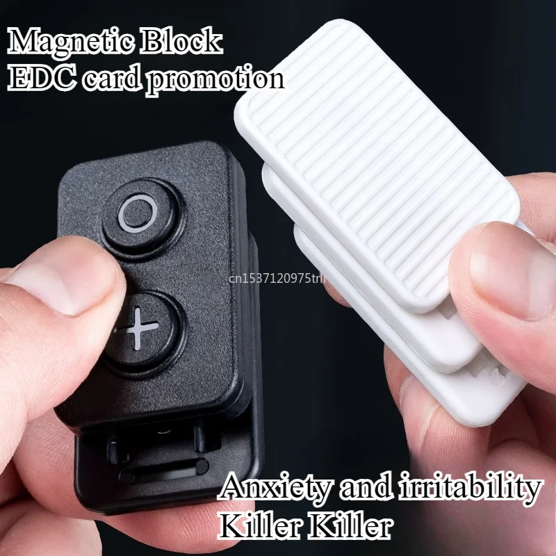 Giocattoli antistress Cubo di decompressione magnetico Cursori di spinta EDC Creatività Agitarsi Giocattoli Ufficio per adulti Giocattolo antistress Regali per bambini