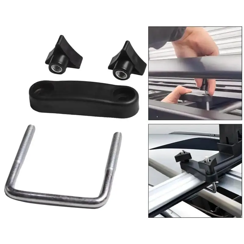 New Roof Box U Bolt Clamps ,Roof Rack Luggage Carrier ,Accessories ,Luggage Frame Luggage Frame Retainer Clip Fastener SUV
