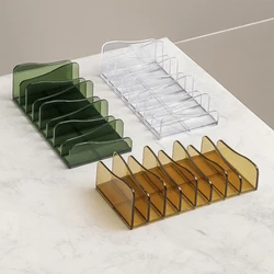 New Eyeshadow Palette Organizer Eyepowder Storage Tray Cosmetics Rack Makeup Tools Compartment Holder For Women Makeup Organizer