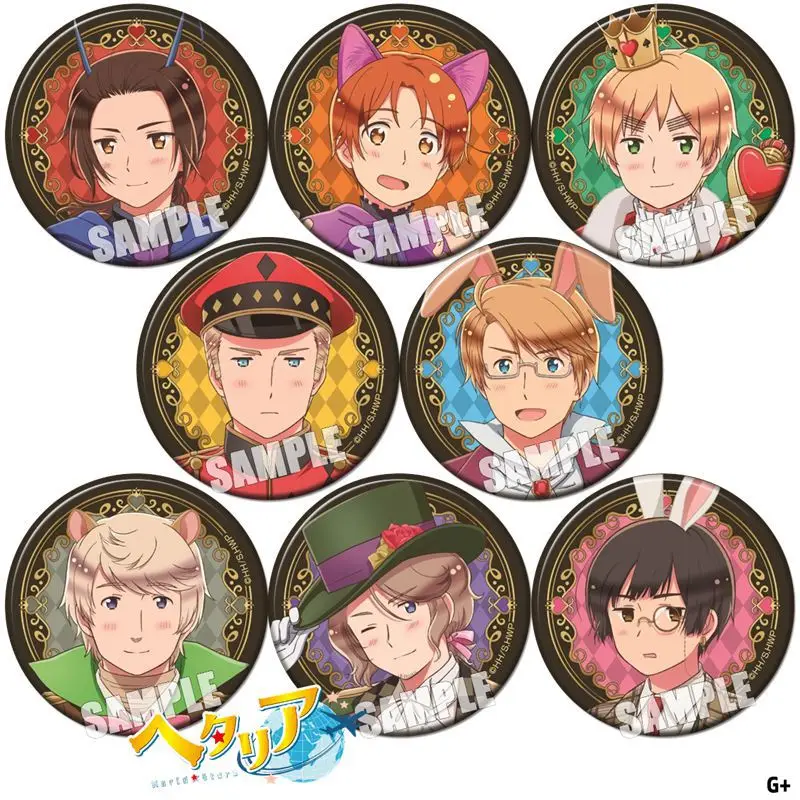 Hetalia Badges Przy… - image
