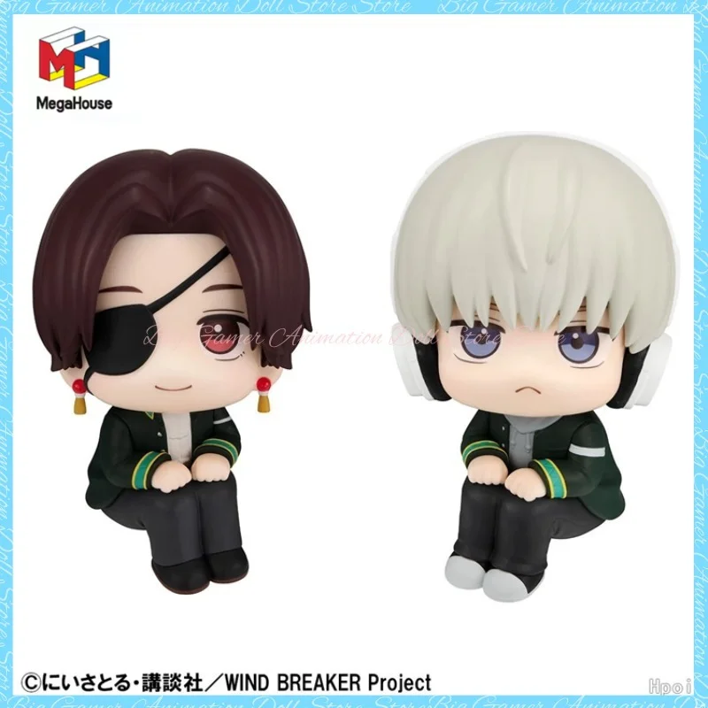 【In-stock】Genuine MegaHouse LOOK UP WIND BREAKER Suo Hayato Kaji Ren Q Version Figure Collectible Gift