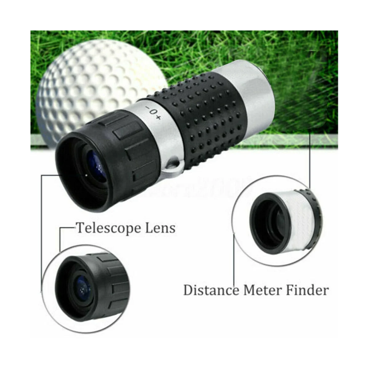 Monocular Golf Binoculars Hd Rangefinder Monoculars Mini Portable Outdoor Telescope 7x18 Range Finder