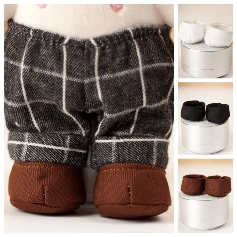 Fashion Lovely 20CM Cotton Doll Shoes Korea Kpop Soft Idol Plush Doll Shoes Toy Cartoon Cotton Doll‘s Accessories Kids