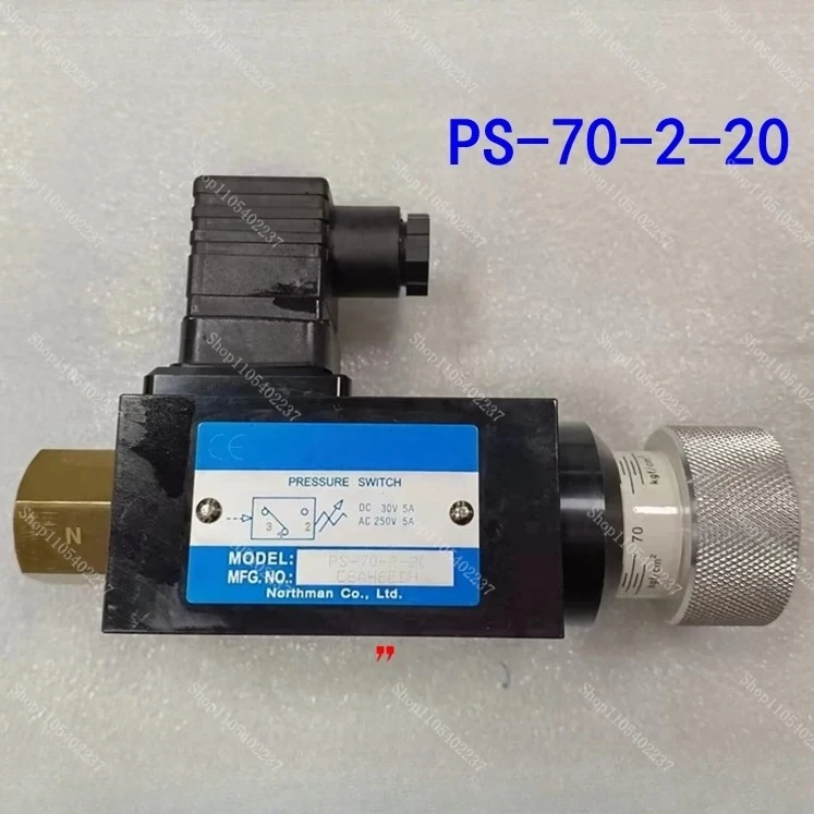 

PS Series 70 150 420 Hydraulic Pressure Switch 250V 5A Plunger Type with Micro Switch for Industrial Equipment
