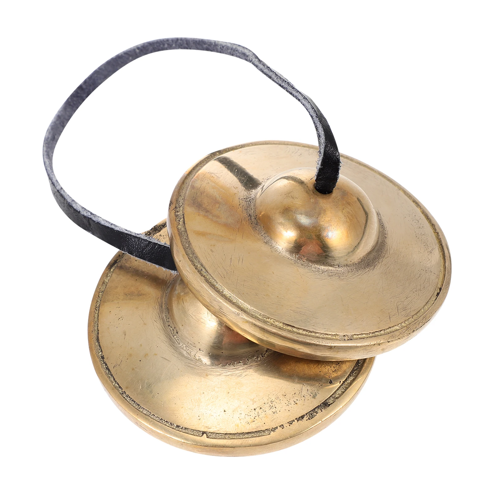

Ring The Bell Small Percussion Instrument Tibetan Cymbal Cymbals Handmade Brass Nepal Meditation
