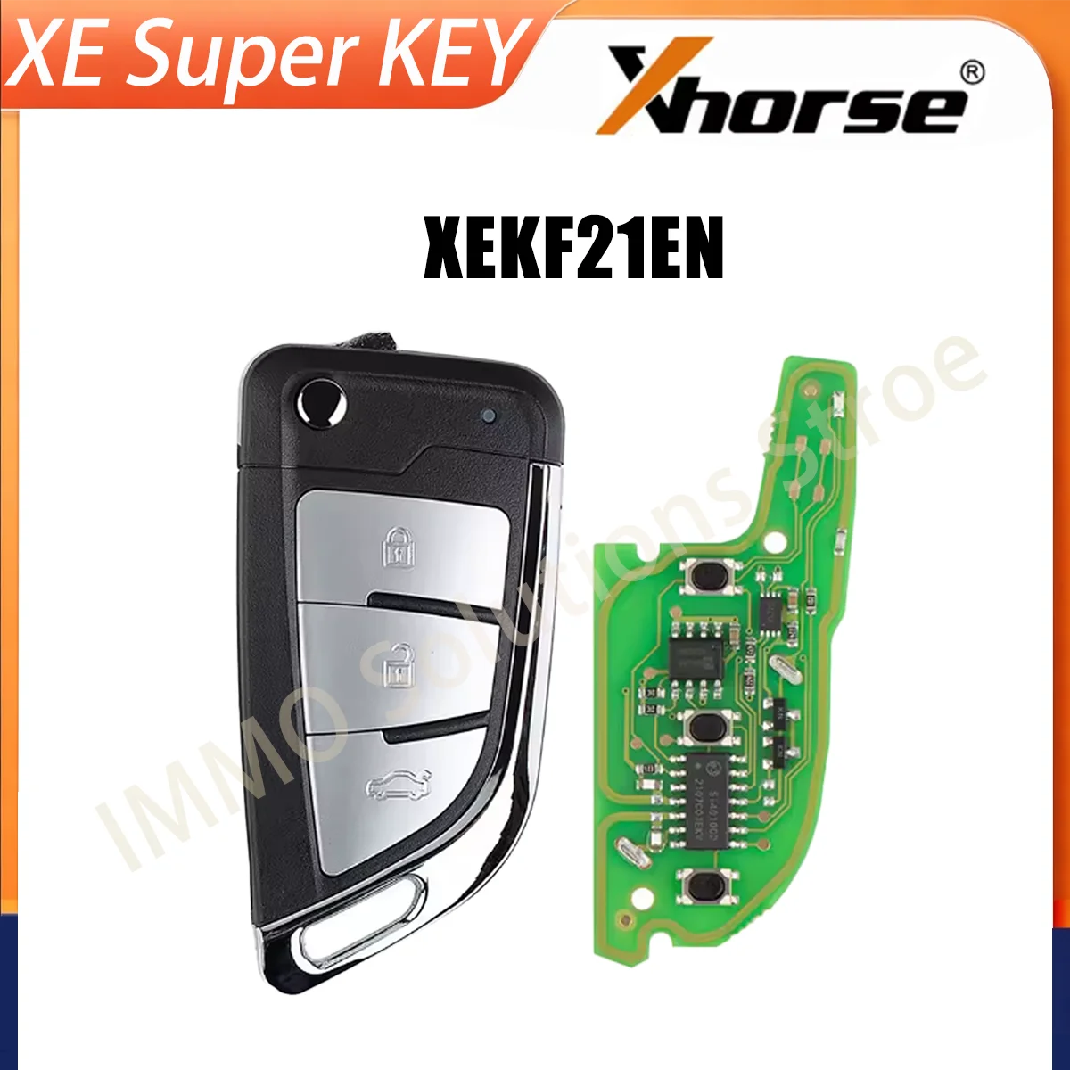 Xhorse XEKF21EN Super Remote Knife Type Key 3 Buttons with Super Chip