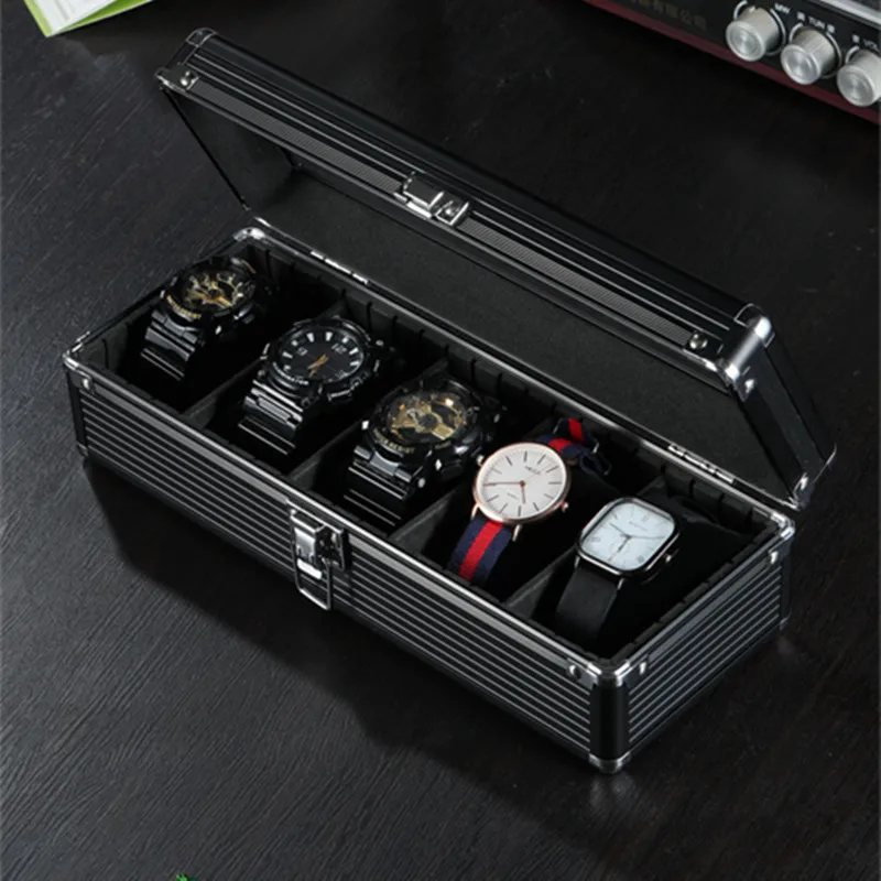 Transparent Glass Watches Display Box Mechanical Watch Storage Boxes Watch Household Watches Organizer Cases Portable Watch Case