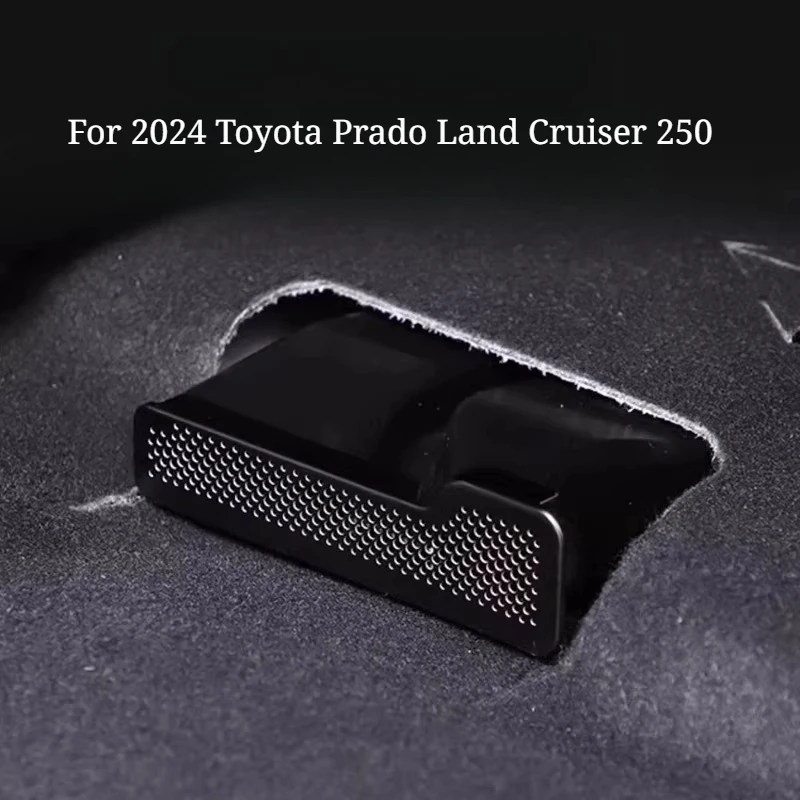 Dustproof Under-Seat Air Vent Cover, Exact-Fit Interior Mod Accessory for 2024 Prado Land Cruiser 250