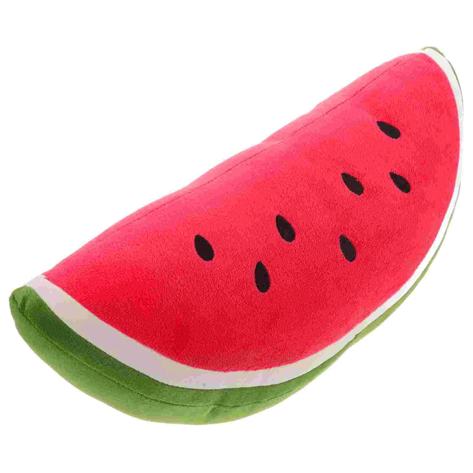 

Watermelon Pillow Throw Pillows for Couch Fruit Plushies Child Soft Toy Storage