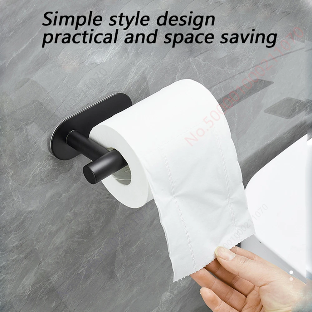 Adhesive Paper Towel Holder for Bathroom & Kitchen - Toilet Paper or Paper Towels 5
