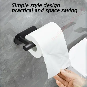 Adhesive Paper Towel Holder for Bathroom & Kitchen - Toilet Paper or Paper Towels 5
