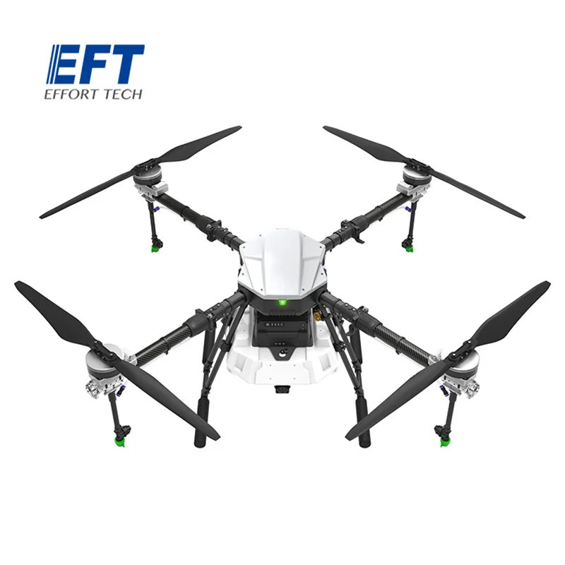 

E410P 40*320 EFT Four-axis 10kg White Body Agricultural Spraying Plant Protection Drones/white