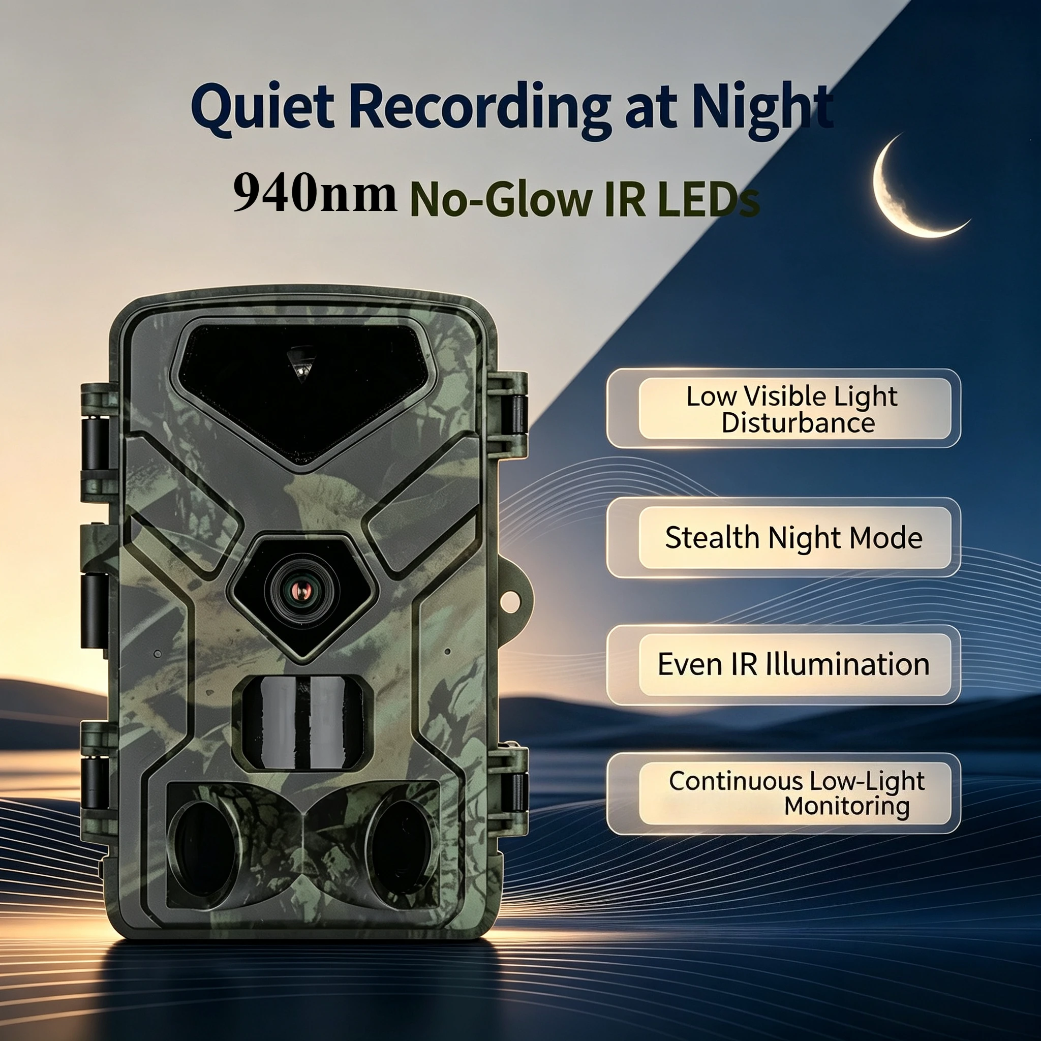 กล้องติดตามสัตว์ป่า Suntekcam  - Hunting Game Camera Night Vision No Glow บทวิจารณ์และราคา