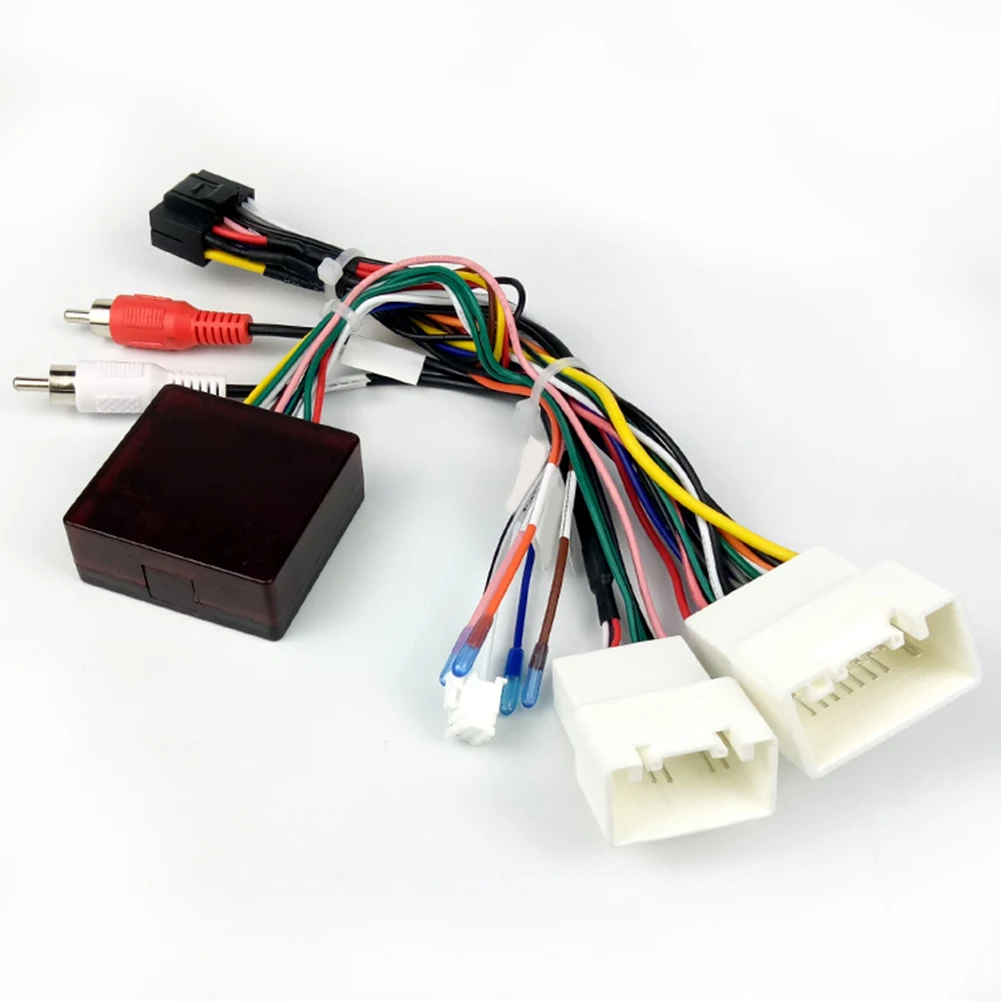 Black CANbus Box Audio Wiring Interface Secure Connector Contacts Compact Installation Size For Pajero 2006-2013