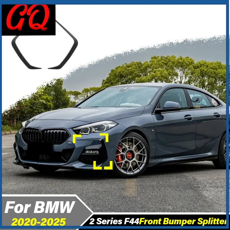 

For BMW 2 Series F44 2020 2021 2022 2023 2024 2025 Car Front Fog Light Spoiler Wind Knife Front Fender Diversion Decorative Kit