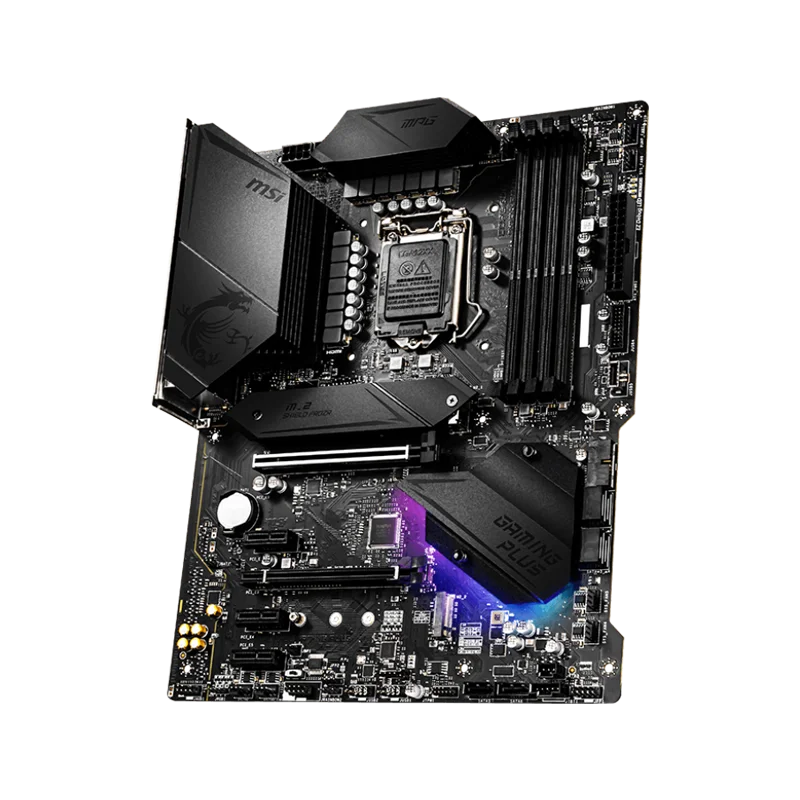 Scheda madre MSI MPG Z490 GAMING PLUS LGA 1200 Intel Z490 SATA 6 Gb/s ATX Intel