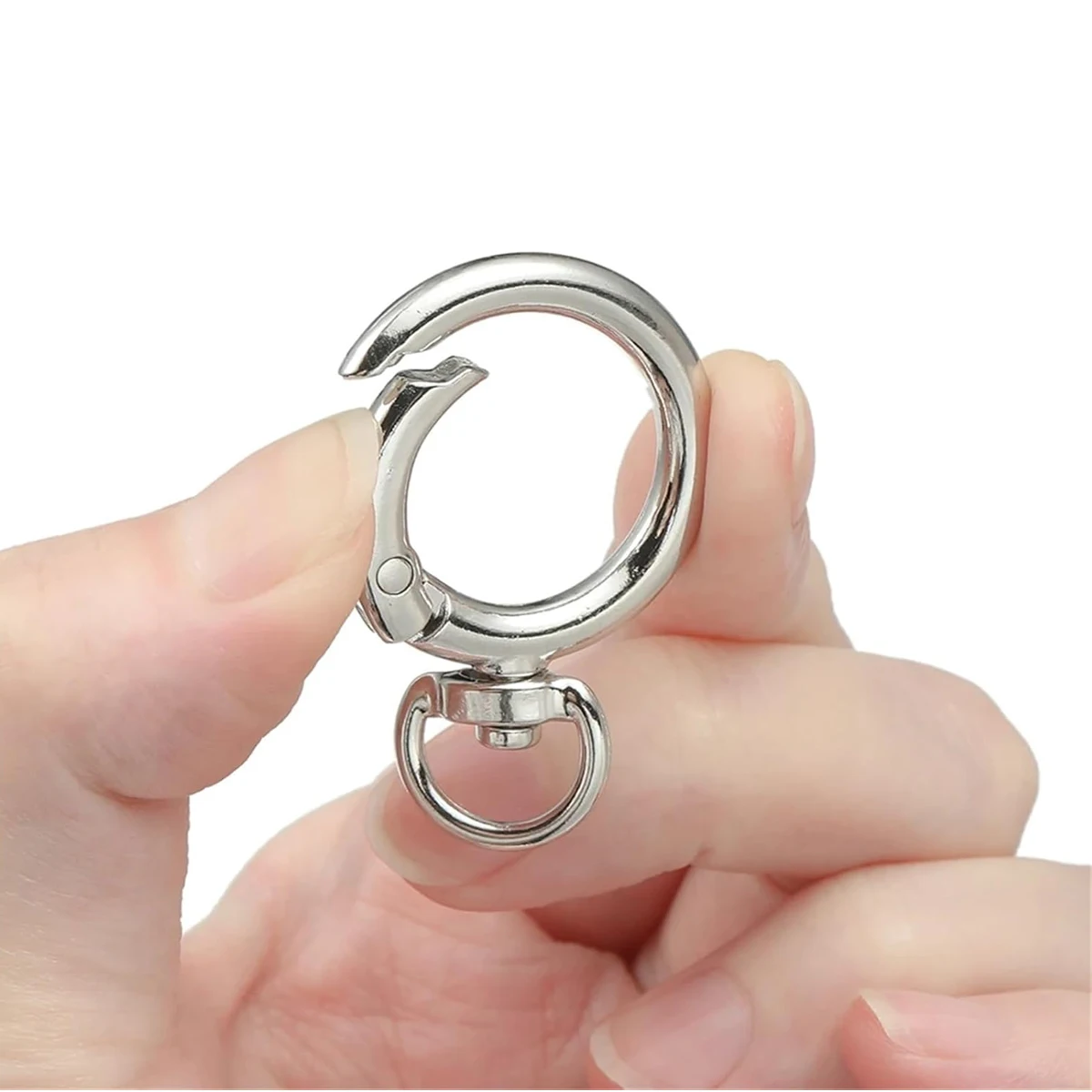 Spring O-Ring Key Hooks, 8/15 Key Rings Set