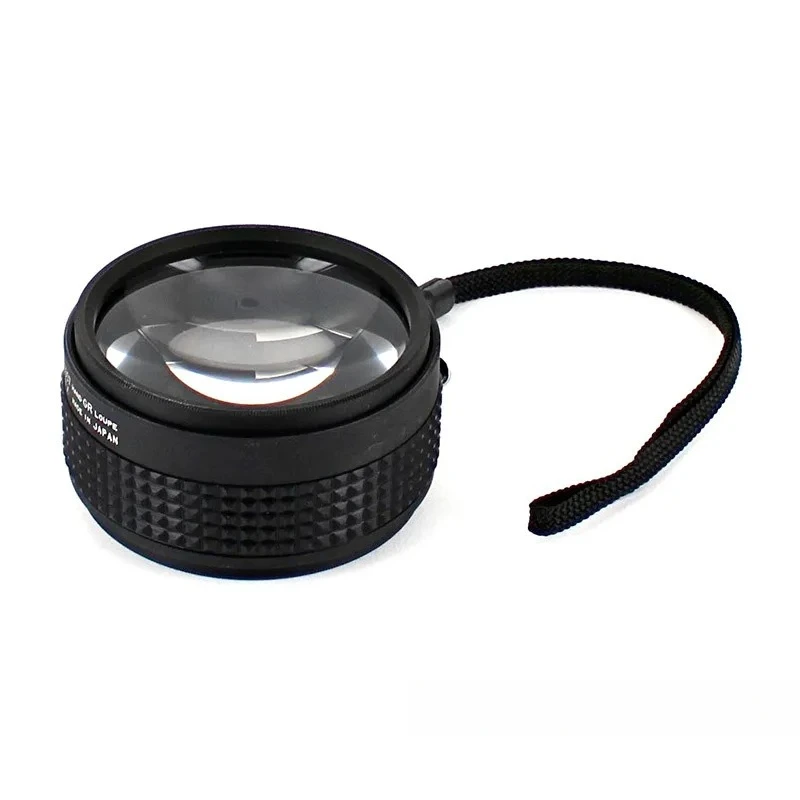 Japanese Premium Hand Grip 5x 7x Magnification Loupes 53mm Lens Mini Portable Jewelers Inspection Magnifier Jewelry Loupe