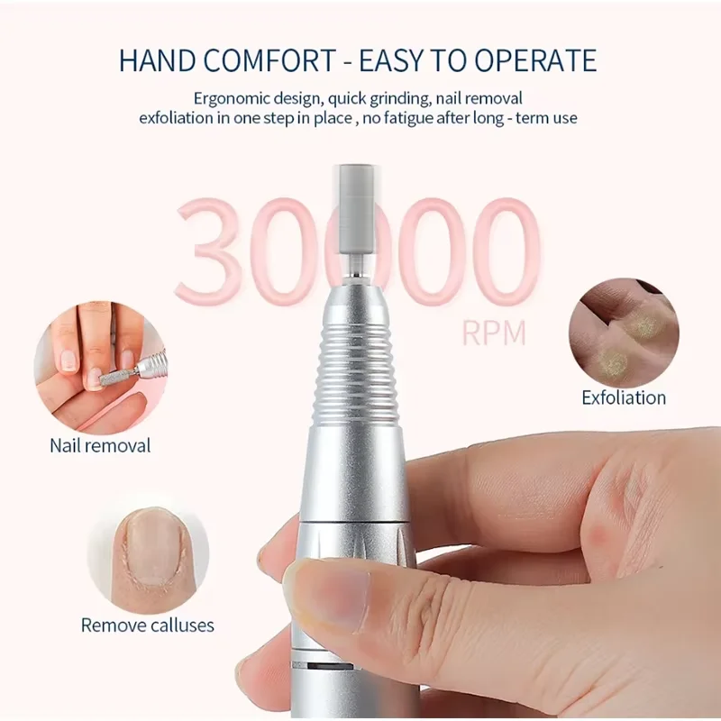 30000 دورة في الدقيقة الكهربائية المحمولة مسمار آلة الحفر اللاسلكية مسمار آلات تقطيع الكالس طاحونة هلام مزيل تلميع صوت منخفض