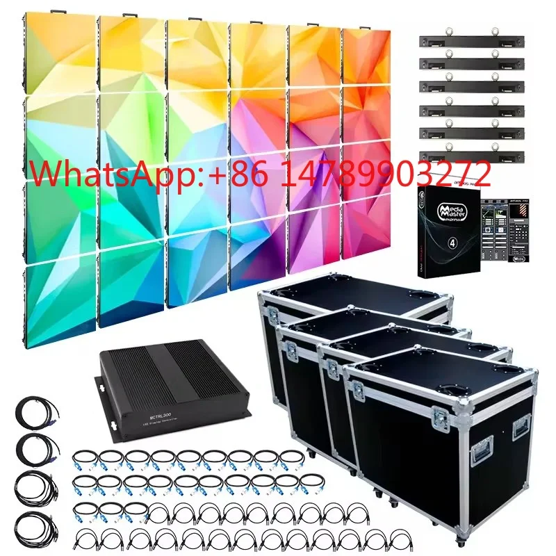 Aowe 500X500/1000 мм P2.6 P2.9 P3.9 Уличная SMD-панель для аренды сценических экранов