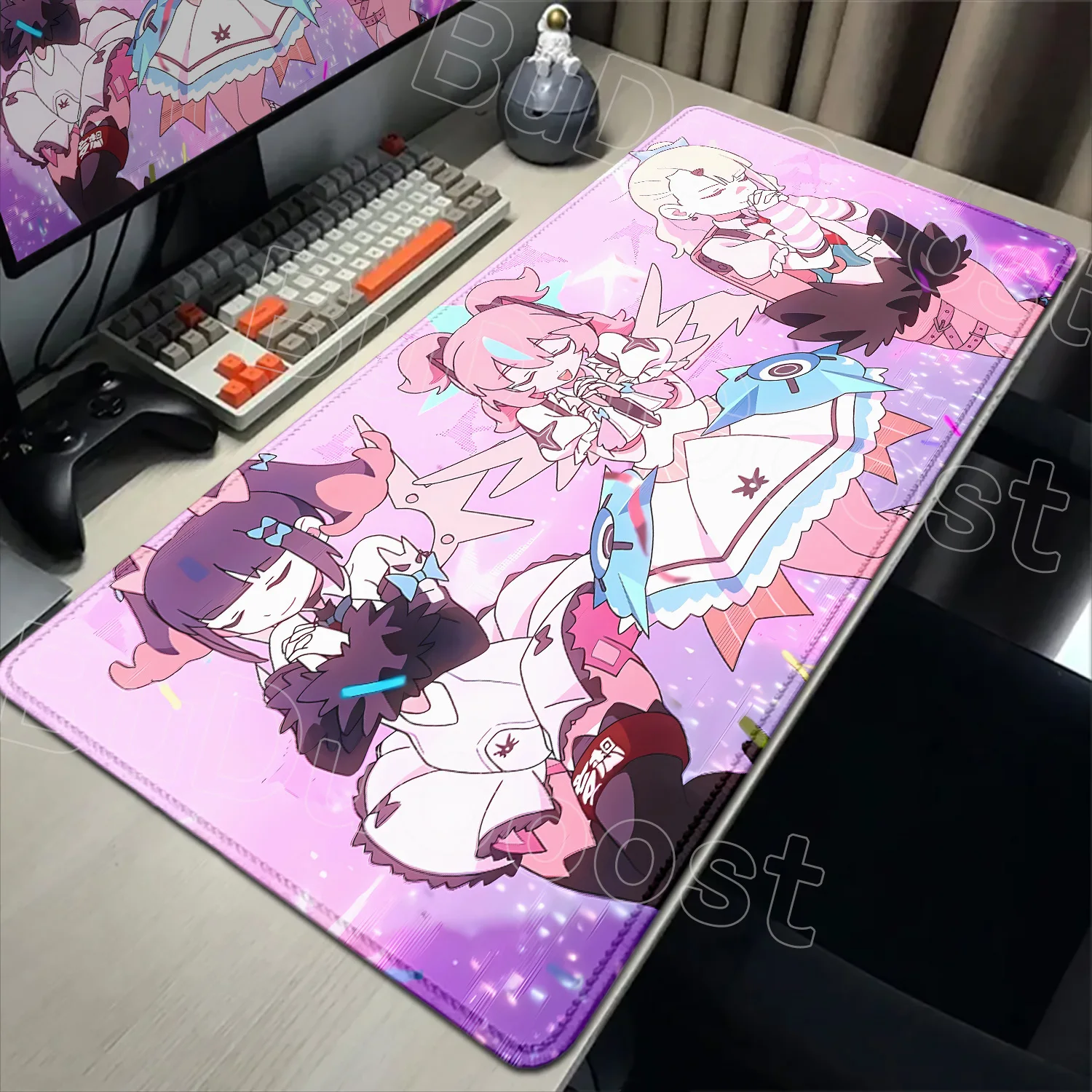 Anime Mouse Mats XXL Zenless Zone Zero Mousepad ZZZ 'Angels of Delusion' Aria Chinatsu Game Character Desk Mat Office Keyboard