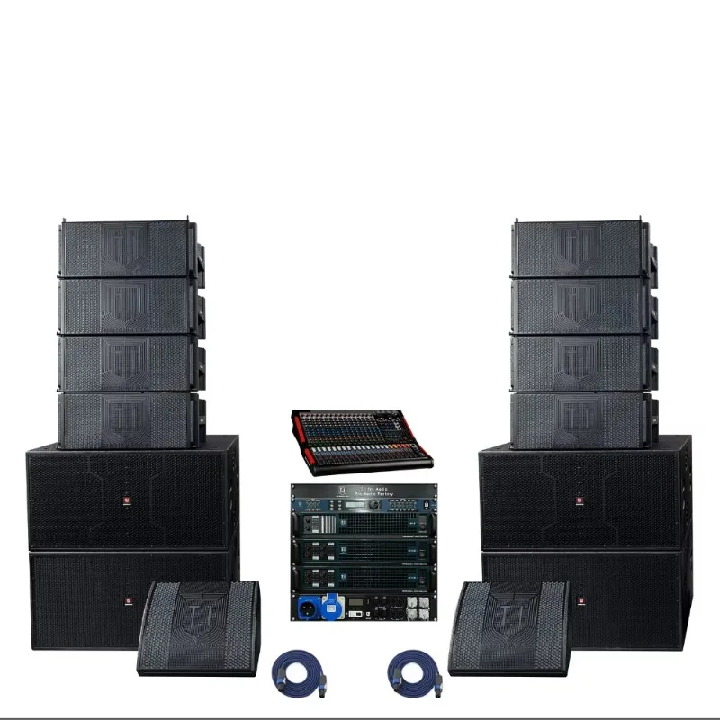 10 Inch Line Array Amplifier Module, Active Audio Equipment for DJ Stage and Live Performance
