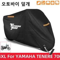 오토바이 커버 방수 야외 스쿠터 UV 보호기 먼지 레인 커버 YAMAHA TENERE 700 Tenere700 XTZ 700 T700 2020 2021