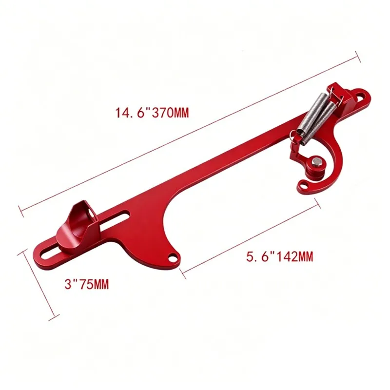 New Arrivals-4150 Series Aluminum Alloy Throttle Cable Carb Carburetor Bracket Fit For Ford & Mopar Chey Car SUV Holley RS-THB00