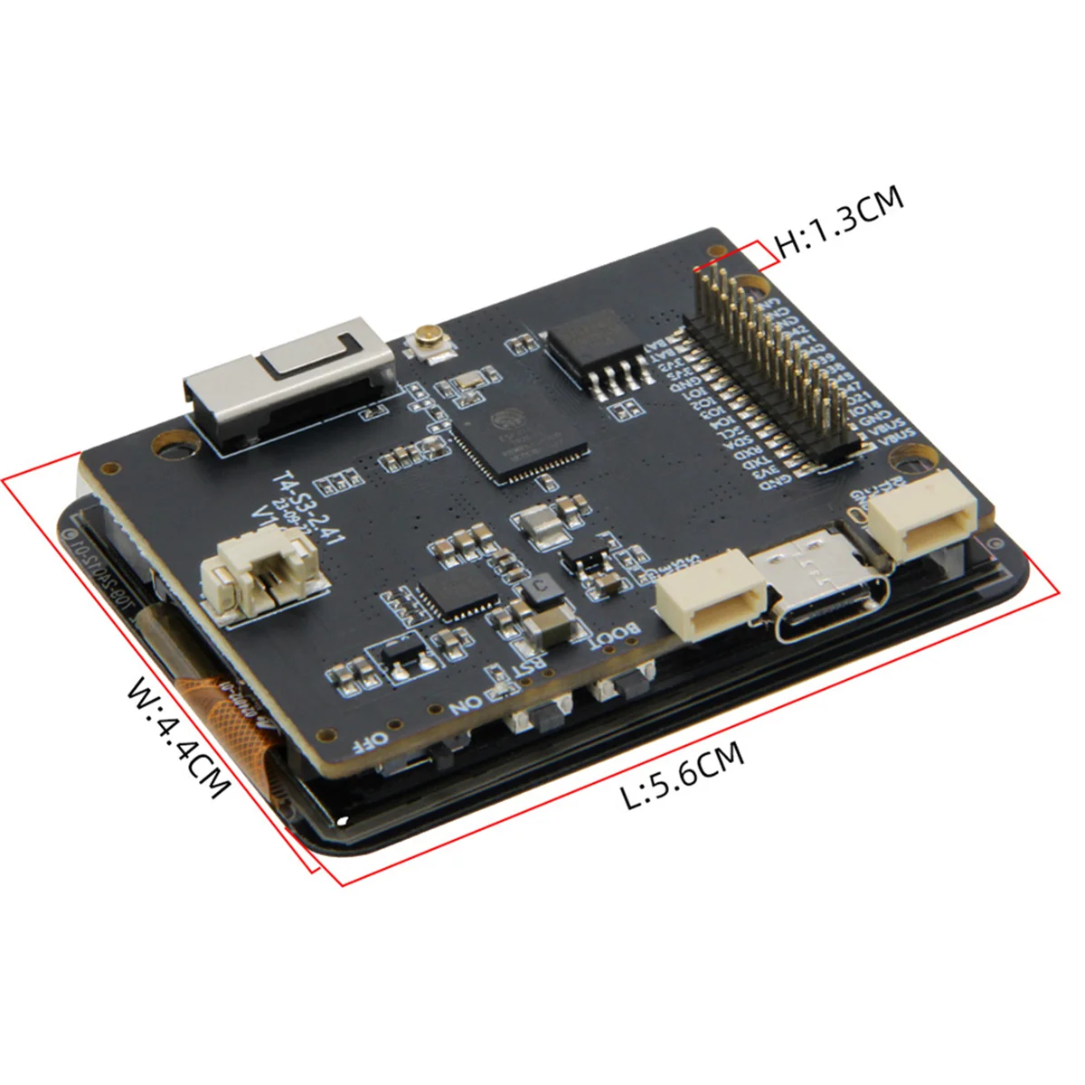 LILYGO T4-S3 ESP32-S3 2,41 cala AMOLED płytka rozwojowa wyświetlacza dotykowego ekran RGB dwurdzeniowy mikroprocesor LX7 WIFI Bluetooth