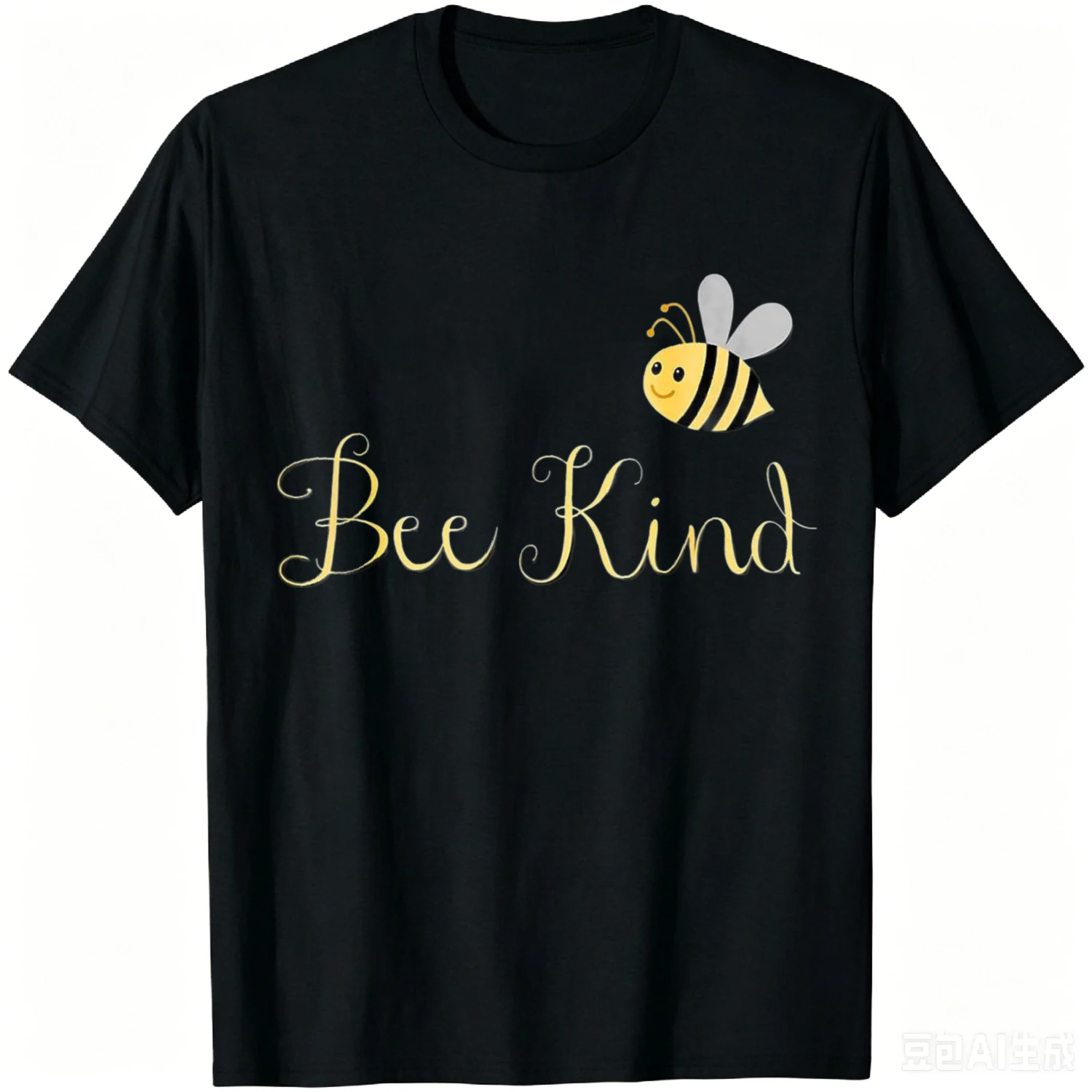 Bee Kind Tshirt Be Kind Shirt Cute Bumblebee Anti Bullying T-Shirt Cotton T Shirt Casual Summer Top Men Women Unisex Old Money