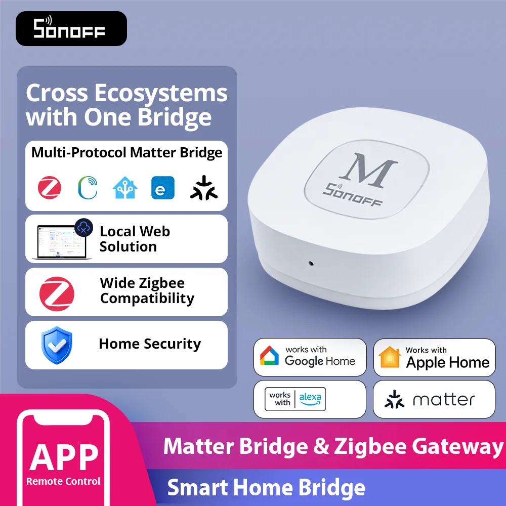 Home Automation Tutorial - SONOFF Bridge-M Matter Bridge Max Smart