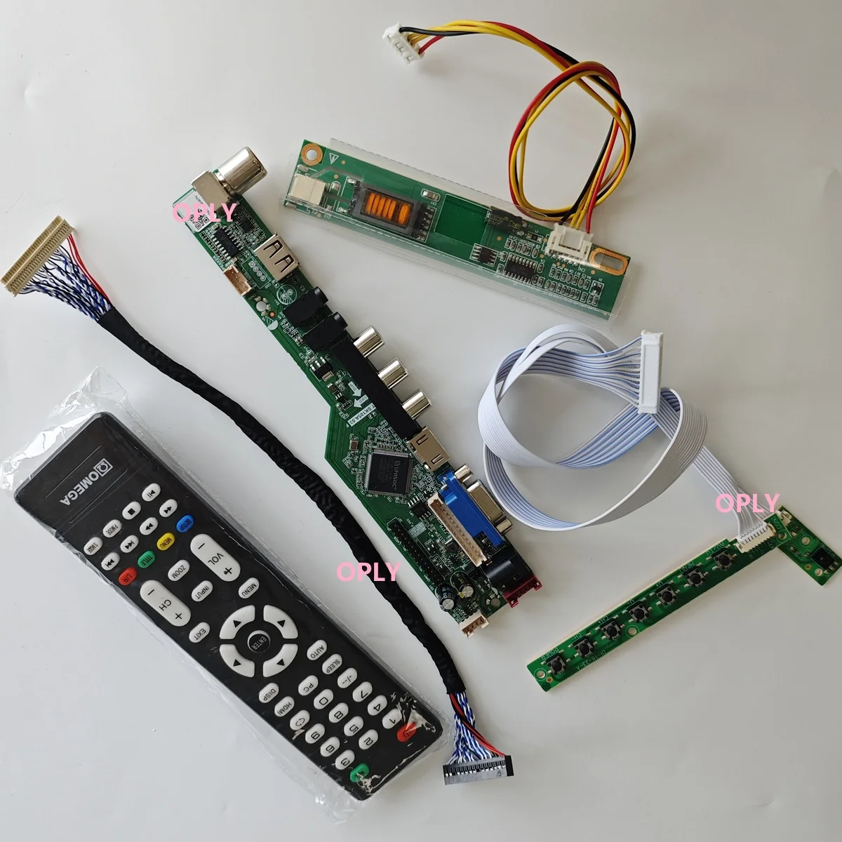 Placa controladora de TV para LP171WP4-TL03 LP171WP4-TLB1 LP171WP4-TLN1/TLN2 LP171WP4 1440x900 17,1 "LCD compatible con HDMI VGA AV USB