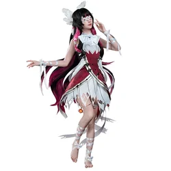 Game Genshin Impact Columbina Cosplay Fatui Costume Damselette Doujin Dress Anime Comic Con Party Birthday Gifts