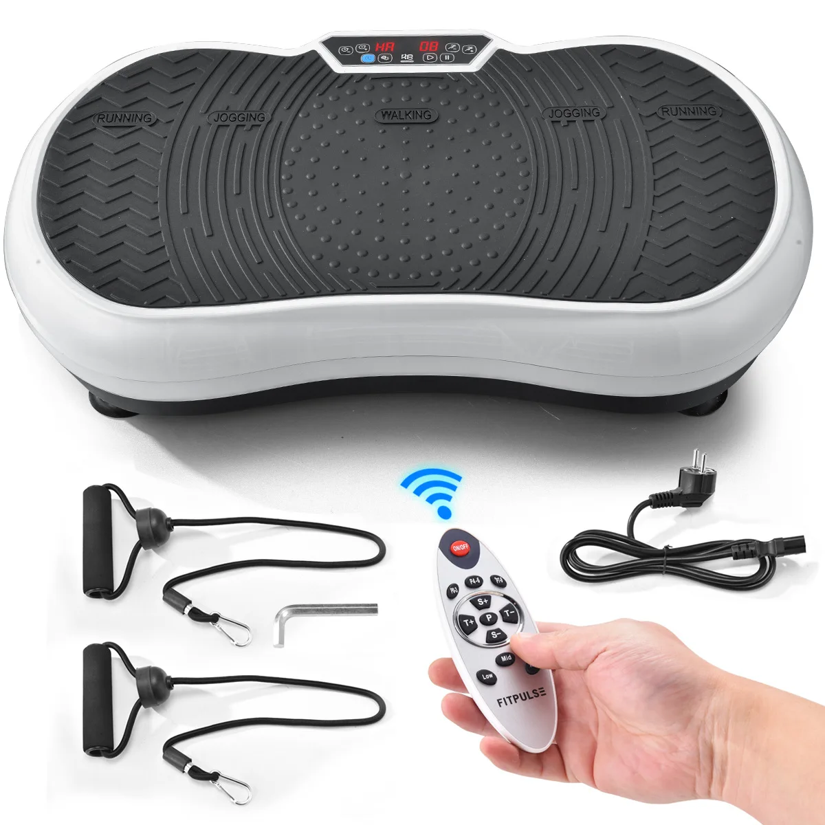 

Vibration Plate Exercise Machine Whole Body Fit Vibration Plate Crazy Fit Massage