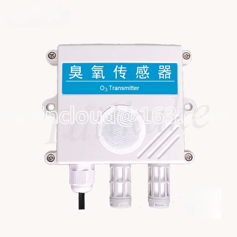 

Ozone Sensor Transmitter O3 Gas Detector 4-20mA Analog Quantity RS485 Output Temperature and Humidity