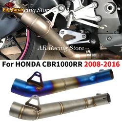 For HONDA CBR1000RR CBR 1000R 2008 2009 2010 2011 2012 2013 2014 2015 2016 Motorcycle 60mm Exhaust Middle Link Pipe Espace Moto