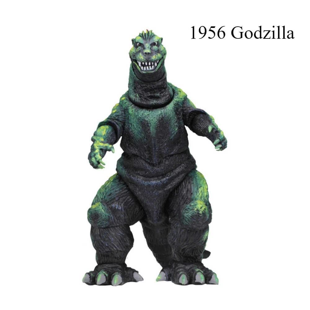 NECA 1956 Movie Poster Version Godzilla Figurine Joint Mobile Model Drop Resistant Decoration Ornament Doll Toys Birthday Gifts