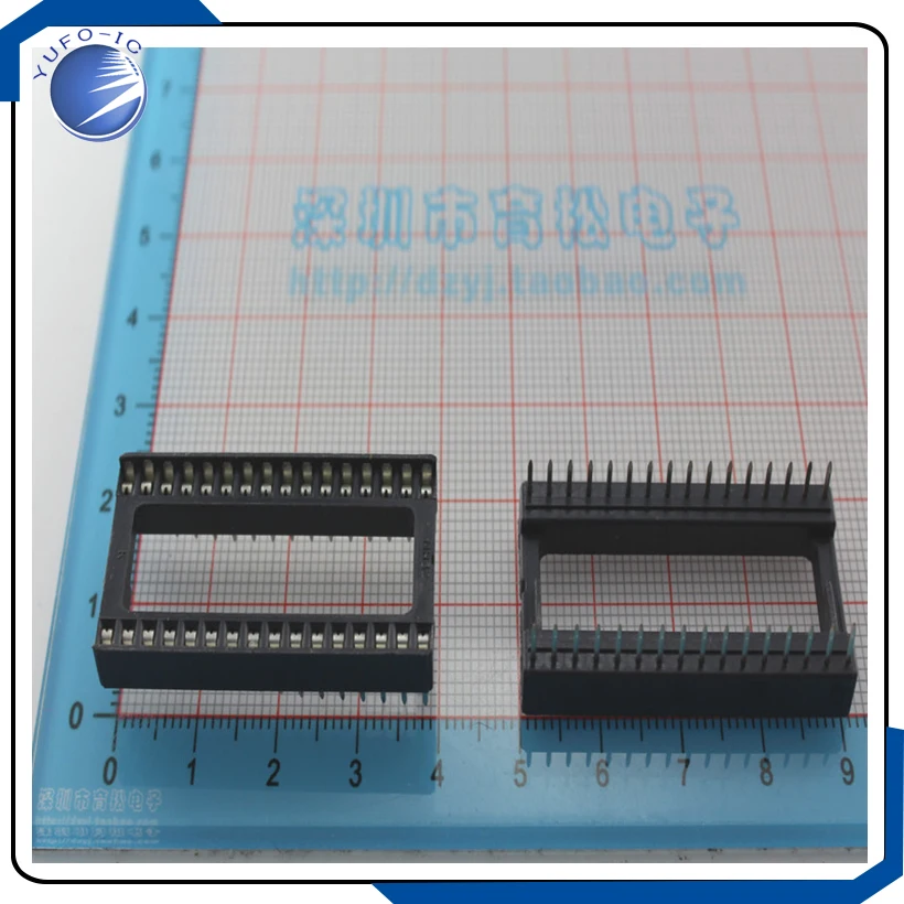 10PCS/LOT 32P IC 32PIN IC wide base chip socket seat connector