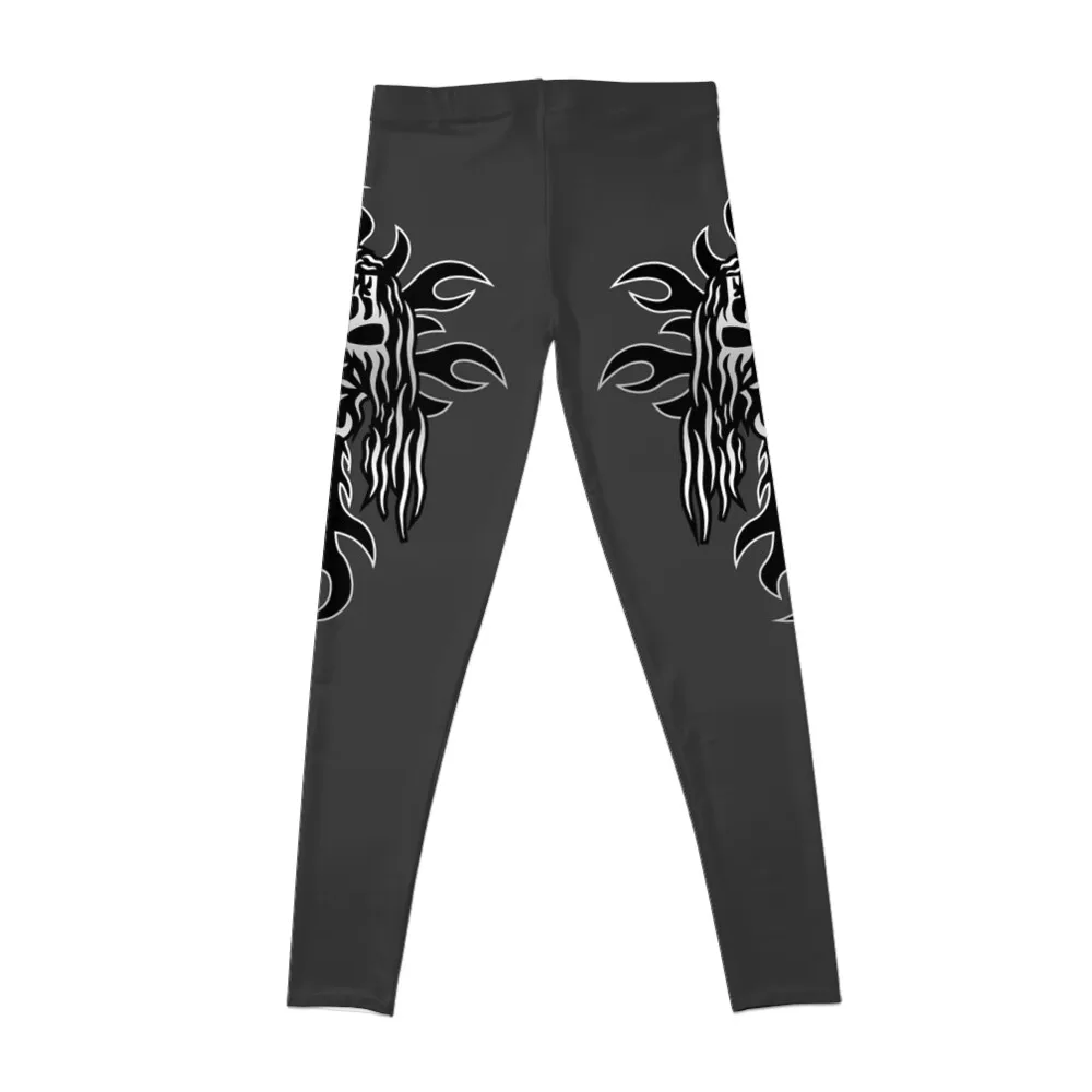 You Think You Know Me Black/Silver 04 Leggings Training pants trousers Legging sexy woman workout shorts Womens Leggings