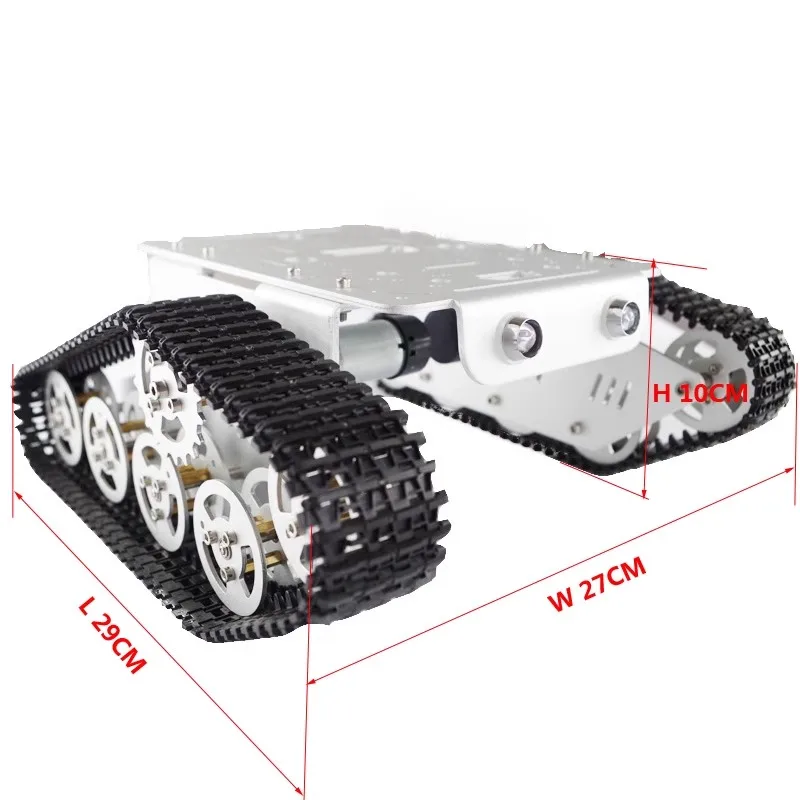 WiFi remote-controlled car T300 tracked metal chassis model r3 robot