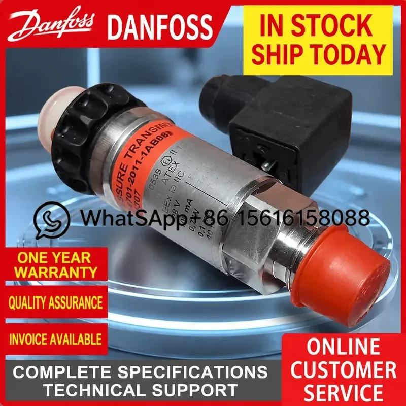 Danfoss MBS 4251 Pressure Transmitter Sensor 060G4370 060G6425 Industrial Hydraulic Oil Gas Pressure Sensor High Precision