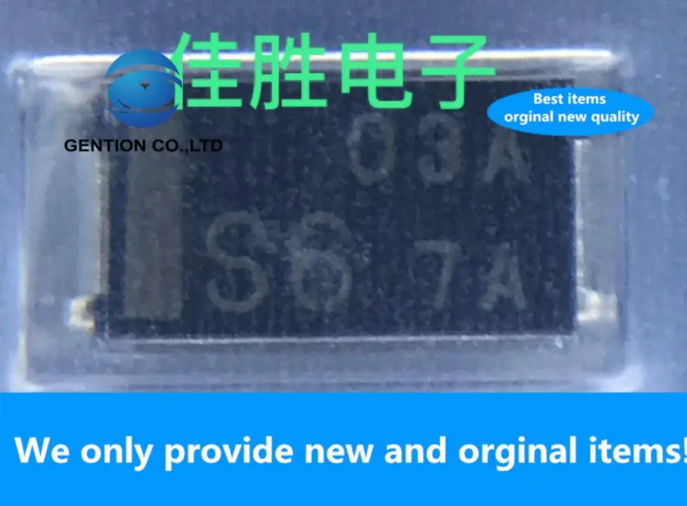 30PCS 100% New original NSQ03A06TE16L 3A60V Schottky SMB long volume silk screen S6