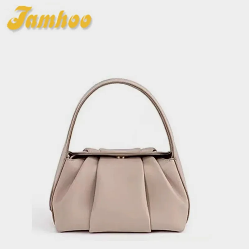 Jamhoo Luxury New Handbag Women\'s Single Shoulder Crossbody Bags Versatile Korean Style Pleated Cloud Bag сумка женская bolsos