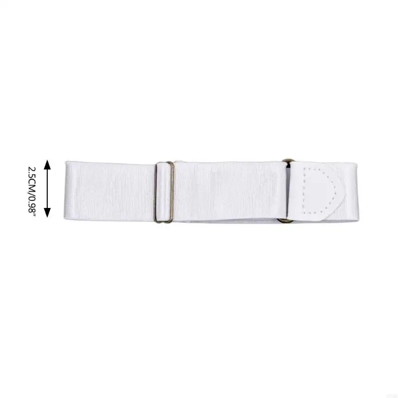 Soporte para manga de camisa 652F, ligas elásticas para brazo de camisa para adulto, brazalete de camisa Unisex, banda antideslizante para brazo de posición de seguridad