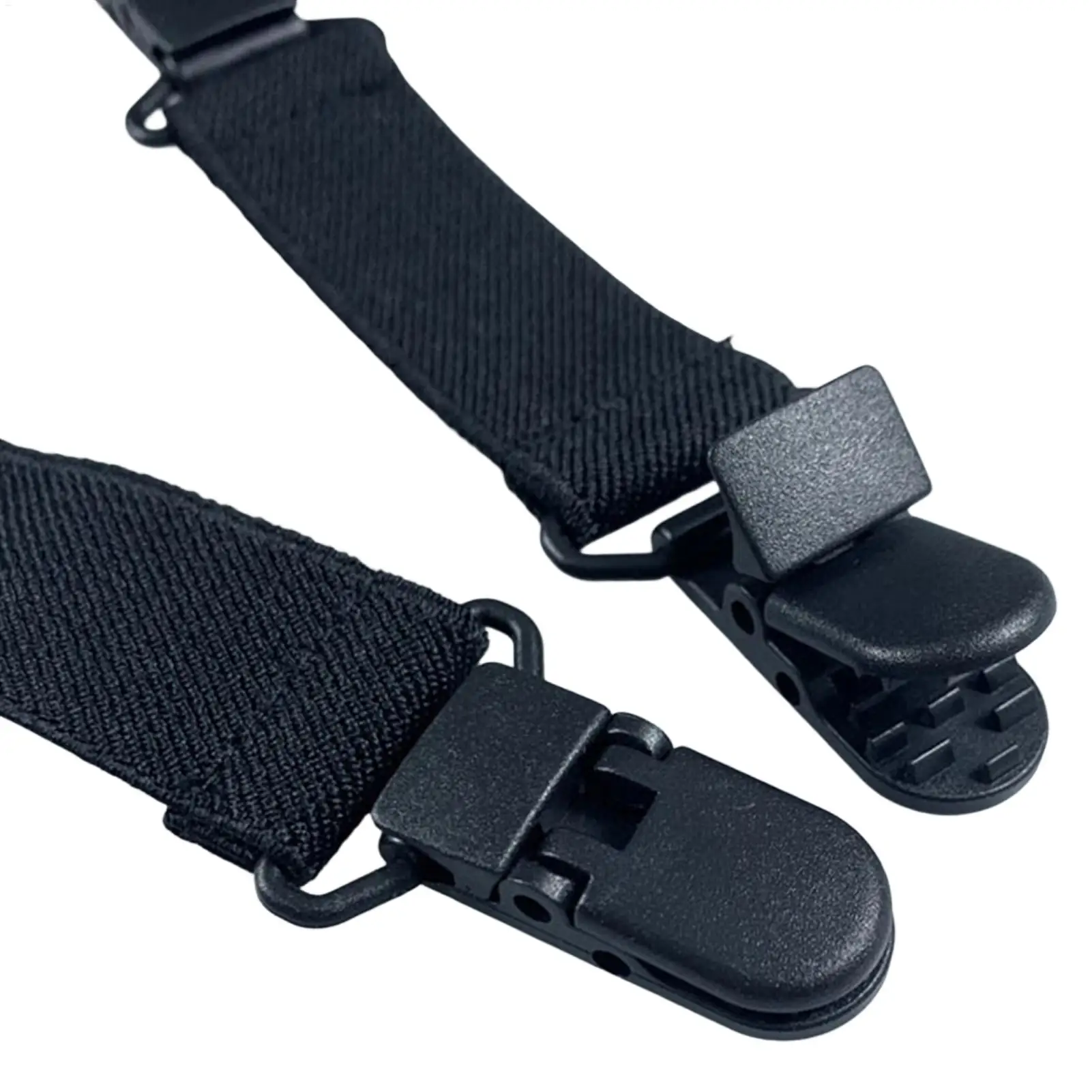 2PCS Motorcycle Riding Pant Straps Elastic Pant Straps To Tuck In Pants No Bulk Under Boots For Motorcycle Riding Work & Fashion
