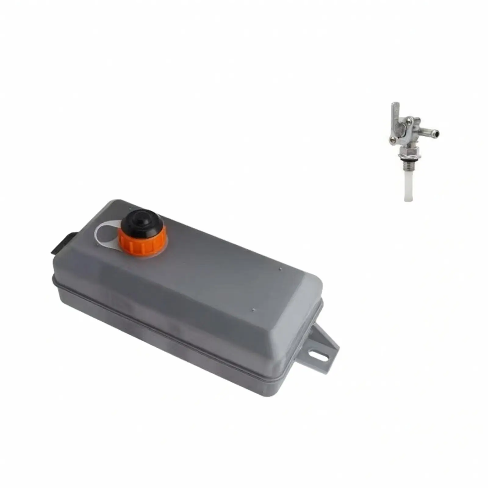 Rammer Fuel Tank Easy Installation Fuel Tank with Cap Rectangular for Mechanics
