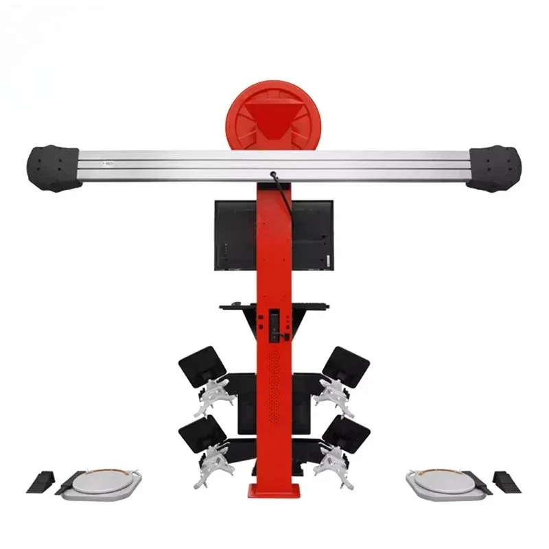 Cheap 3D Four Wheel Car Alignment Machine with CE/ISO Certification 220rpm Balancing Speed & 60kg Max Wheel Capacity