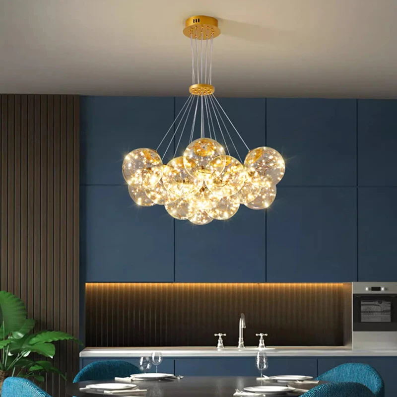 

Minimalist Modern Home Decor Led Lights Pendant Lamps for Living Room Chandeliers for Dining Room Hanging Light Indoor Lighting