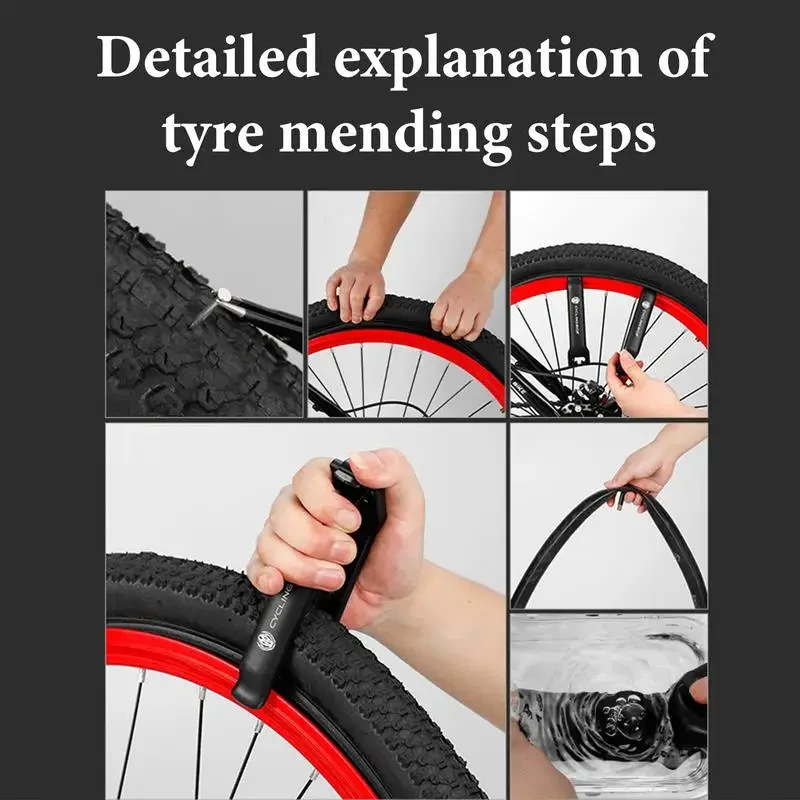 Bicycle Tire Levers 2pcs Tire Changing Tool Multifunctional Bicycle Levers For Mountain Bike Wheels Most Bicycle Wheels Folding