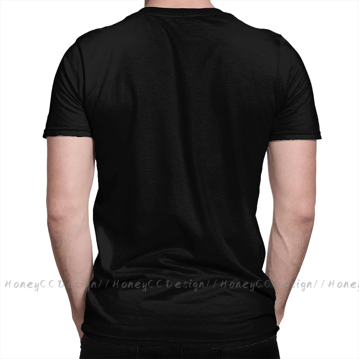 Camiseta de manga corta con cuello redondo para hombre, ropa de moda de Frankenstein, The Monster, de verano, talla grande